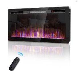 Brand New In Box - Alais Thin Linear Fireplace