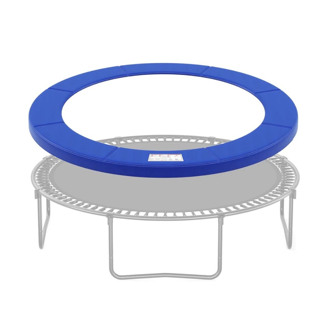 SONGMICS Trampoline Pad 10ft Replacement Trampoline Safety Pad Spring Cover - Blue