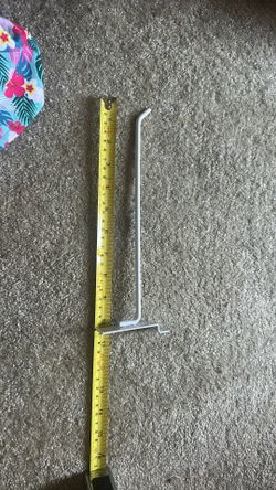 Slat wall metal hooks 10" $15 x 20 pcs.