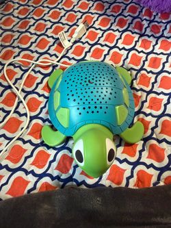 Turtle sound machine & projector