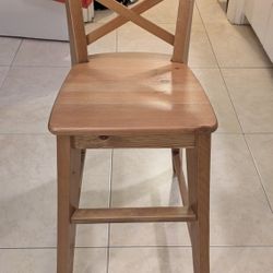 Ikea Ingolf Junior Chair, Antique Finish