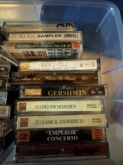 Classical Musical Tapes, and others