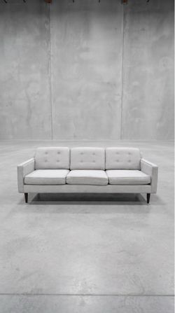 West Elm Grey Drake Sofa - 86