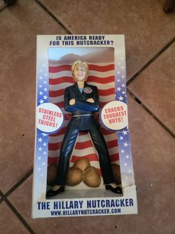 Hillary clinton nutcracker