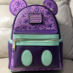 Disney parks 50th anniversary teacup attraction Loungefly and Minibackpack