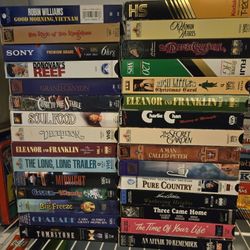 VINTAGE VHS LOT