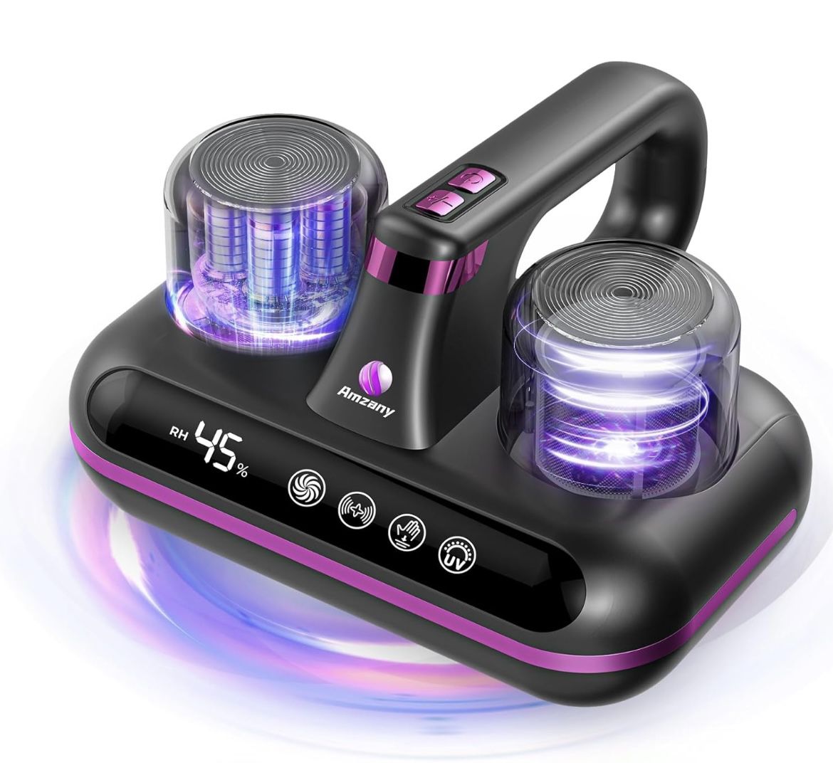 152-Mattress Vacuum Cleaner - 5-in-1 Cordless Bed Vacuum Cleaner, Powered by Ultrasonic Technology, 16Kpa Strong Suction,Low Noise,Suitable for Dust,