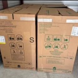 New In Box - White Electric Washer And Dryer Set