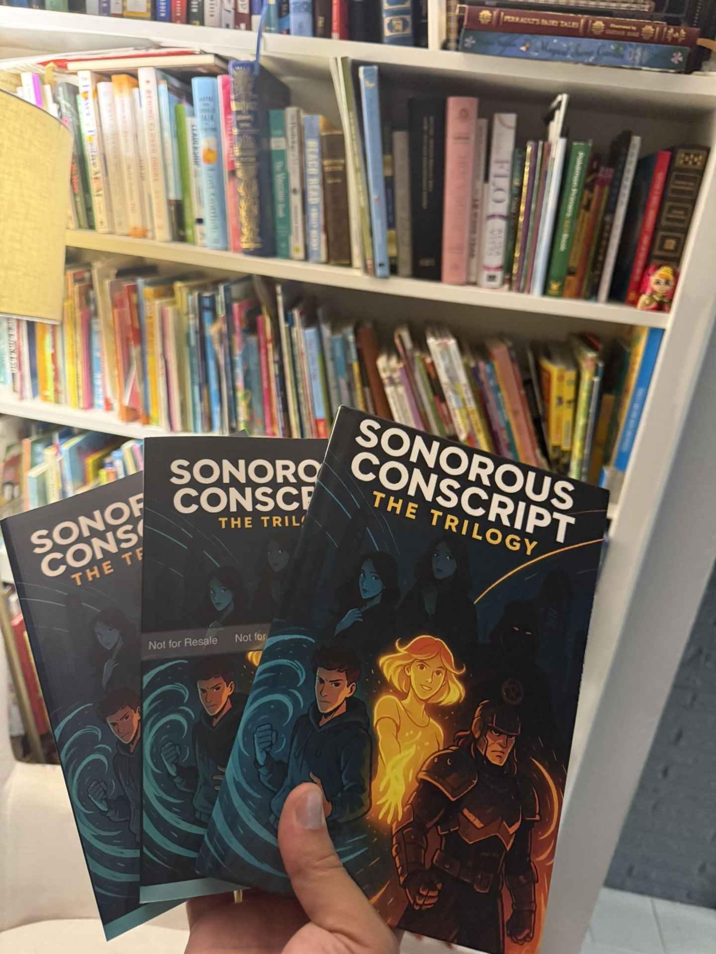 Signed Books By The Author Sonorous Conscript