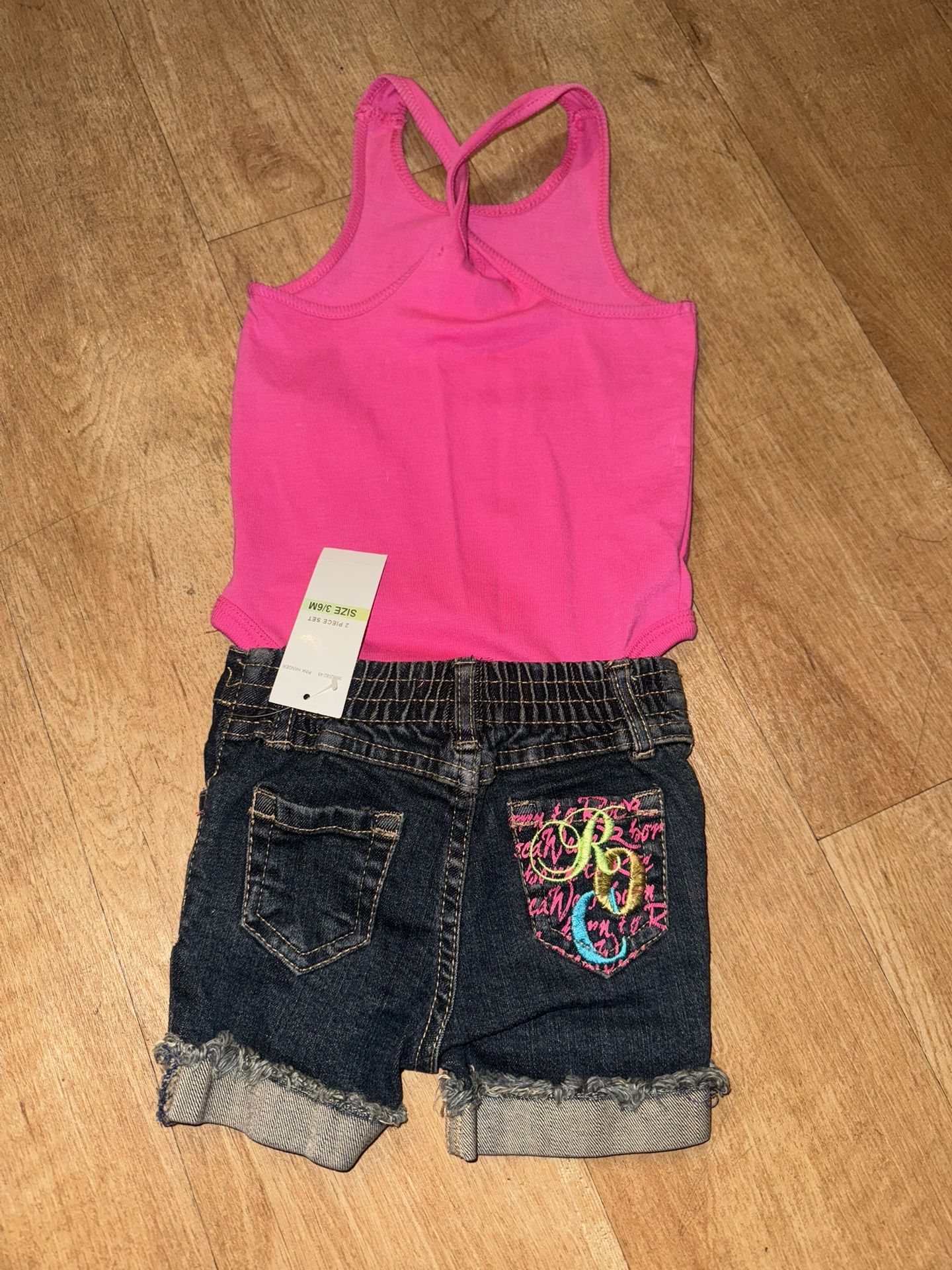 Infant baby 3-6 months Y2K vintage rocawear set