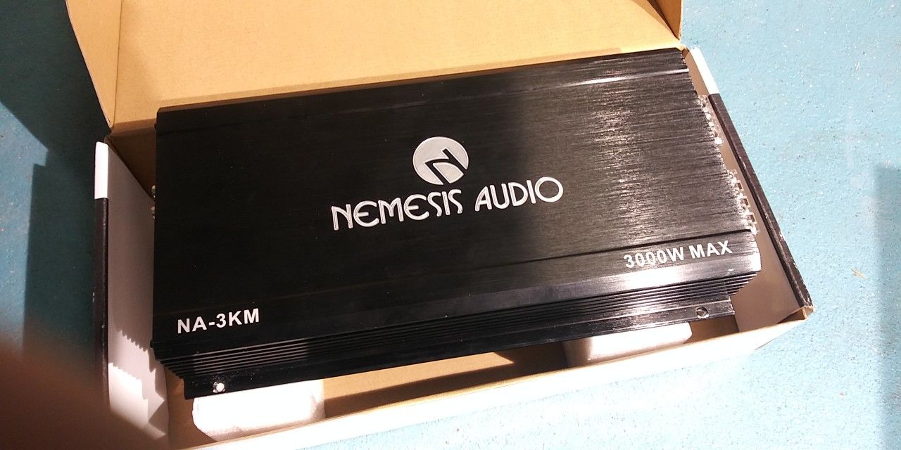 Nemesis NA-3KM Mono Amplifier 3000 watts