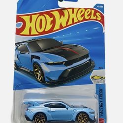 Hot Wheels 2026 Case B Mainline Ford Mustang GTD Blue Factory Fresh 