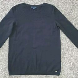 Women's Tommy Hilfiger Pullover Sweater Size M Black