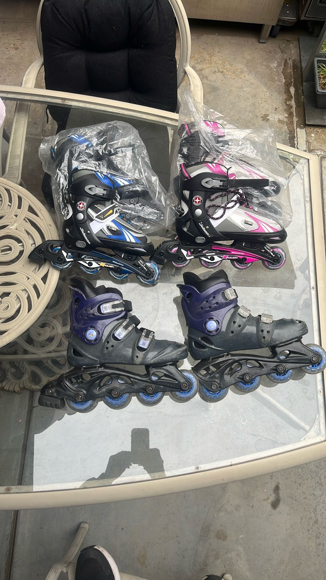 In-line skates make offer good condition$20 a pair