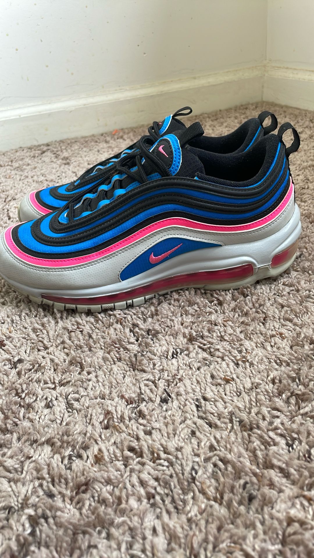 Nike Air Max 97 Neon Blue And Pink