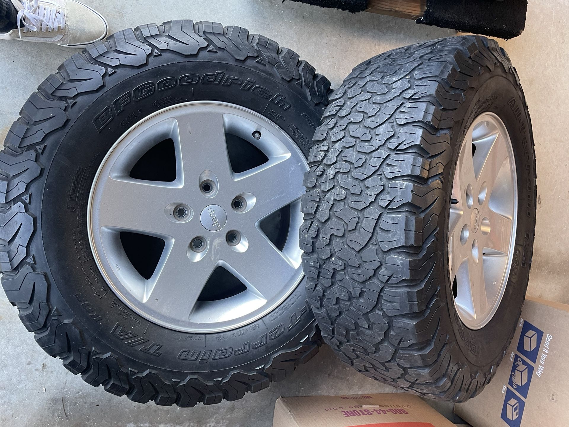 Jeep Jk Wheels Set