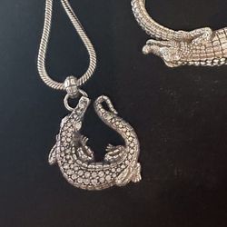 Brighton Alligator Necklace