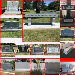 Headstone monuments