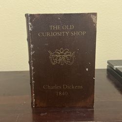 The Old Curiosity Shop, Faux Storage Book Nesting Box, Charles Dickens 1840
