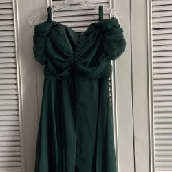Hunter Green Gown 