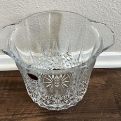 Cristal D'Arques Longchamp France Crystal Champagne Wine Bucket
