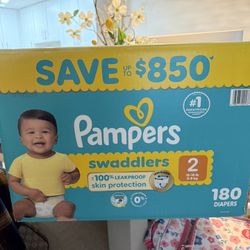 Pampers Swaddlers - Size 2 
