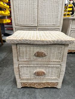 Pier 1 Imports Jamaica Night Stand and Bench
