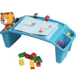 NWT Kids Lap Tray, Desk, Tray, Breakfast Tray, Trays with Side Pockets, Portable Activity Table: