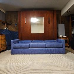 Cal King Murphy Bed With Mattress And Couch 