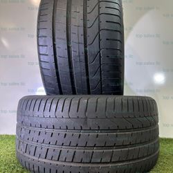 U201  295 30 20 101Y  Pirelli  Pzero  2 Used Tires 80% Life 