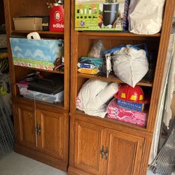 Shelves, Dresser, Bed