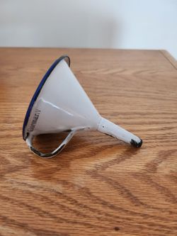 Vintage enamel funnel-Germany