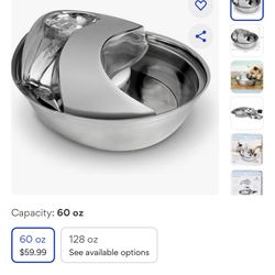 Pet Water Fountain