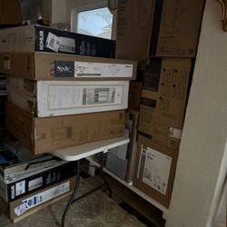 bathroom mirrors and shelf’s 