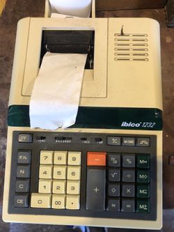 Ibico 1232 digital printing calculator adding machine (best reasonable offer)