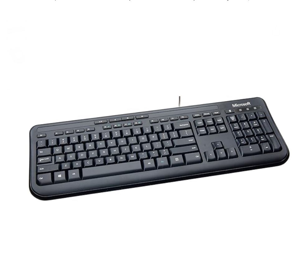 Microsoft Wired Desktop 600 (Black) - Wired Keyboard USB Connectivity.