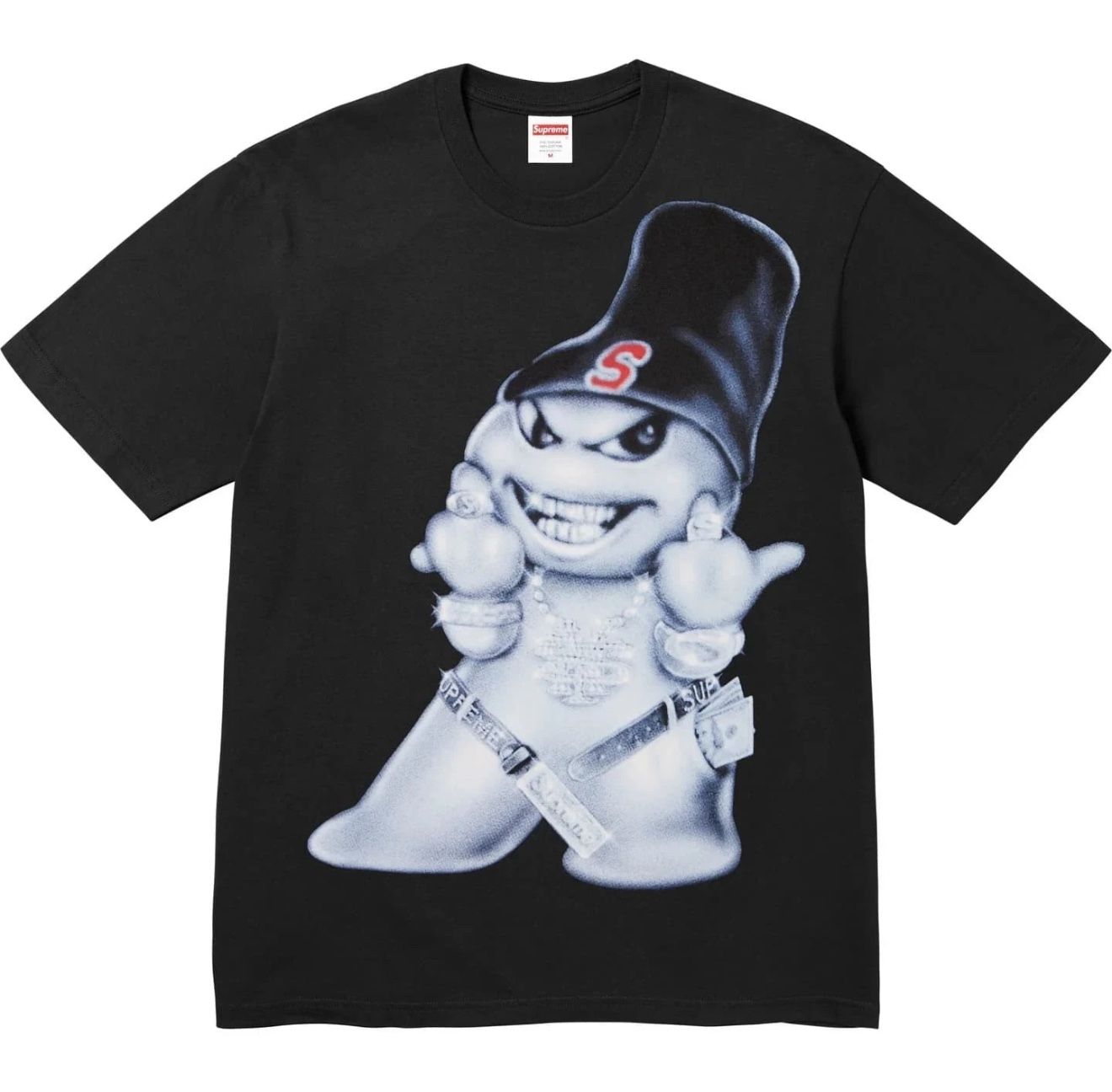 NEW Supreme Snowman Tee Black | X-Large