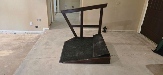 Ramp for sunken Livingroom