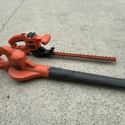 Leaf Blower And Hedge Trimmer