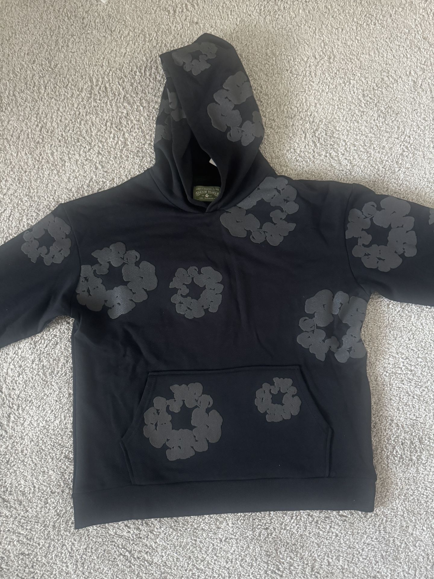 Black Denim Tears Hoodie