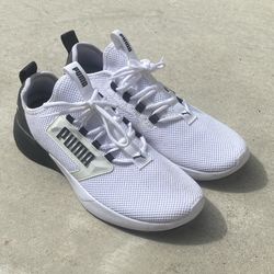PUMA Retaliate Low Top Running Shoes Black/White 192340-19