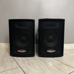 HARBINGER HA60 P.A. SPEAKERS (PAIR)