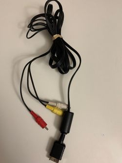 PlayStation 2 PS2 display audio video AV cable