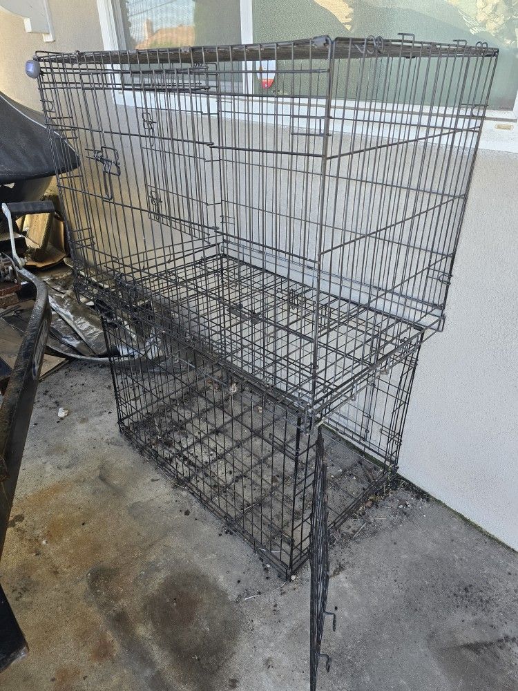 Large Size Dog Kennels  (2) Available
