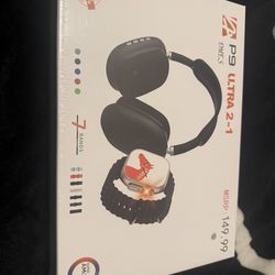 P9 Ultra 2-1 Headphone And Watch