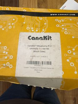 Raspberry Pi 3 Model B CanaKit 32 GB Edition Black Case Starter Kit