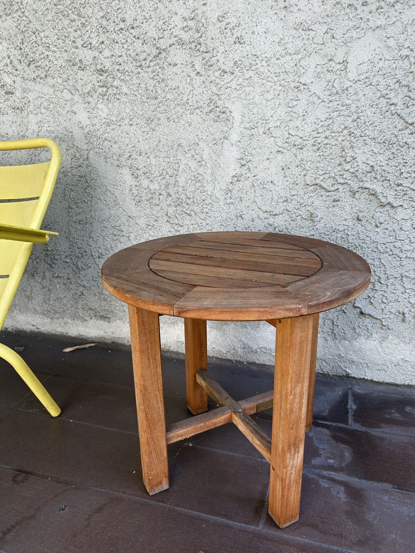 Patio Wood Table