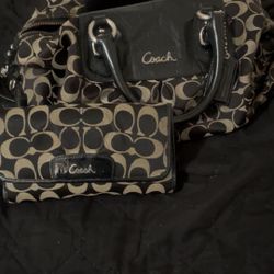 Coach purse And A Wallet