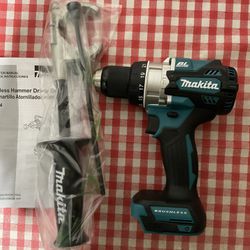 Makita. 18V Lithium-lon Brushless 1/2 In. Cordless Hammer Driver Drill (Tool Only). XPH14Z.