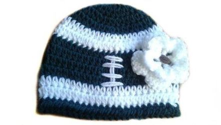 Baby Girl Jets Football Sports Fan Beanie Hat/Boy/Girl/Photo Prop